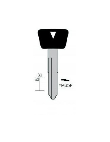 CHIAVI AUTO ACC NICHELATO PLASTICA