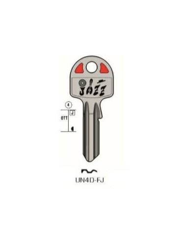 CHIAVI JAZZ OTTONE COL.ASS....