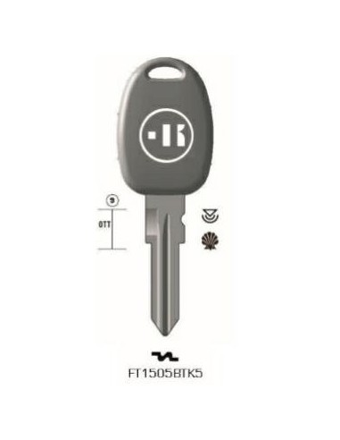 CHIAVI AUTO CON TRASP. VUOTO OTTONE