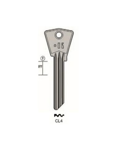 chiavi ciolindro ottone nichelato