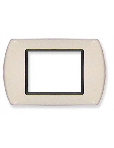 PLACCA COPRINTERRUTTORE 3 POSTI AVORIO