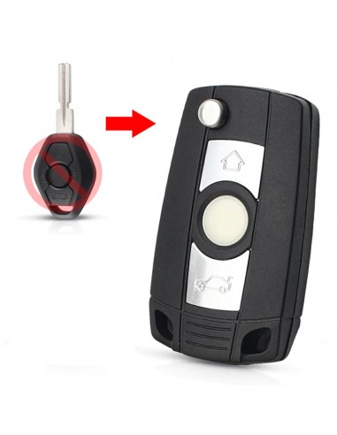 BMW GUSCIO CHIAVE FLIP LAMA HU58