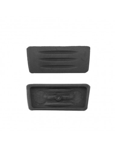 TASTO IN GOMMA COMPATIBILE NERO FIAT