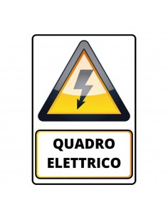 ADESIVO QUADRO ELETTRICO 20X30
