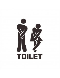 ADESIVO PER PORTA TOILETTE...