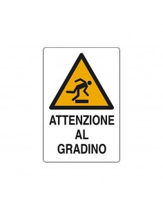 ADESIVO ATTENZIONE AL...