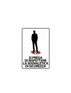 ADESIVO RISPETTARE LA...
