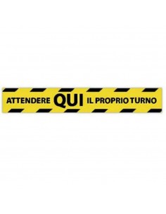 ADESIVO ATTENDI QUI...