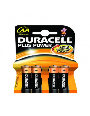 DURACELL STILO AA 4 PZ PLUS BOOST