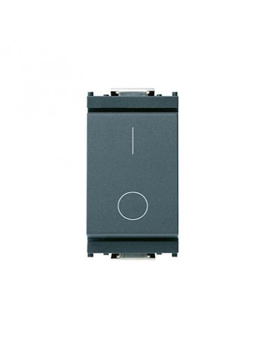 INTERRUTTORE BIPOLARE 16A GRIGIO