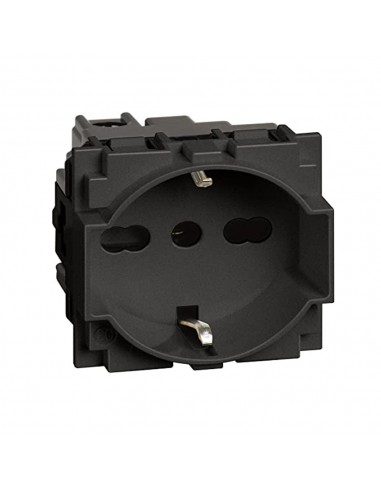 PRESA SCHUKO 10/16 A+T NERO