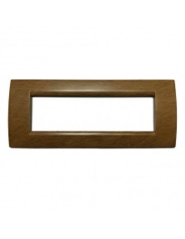 PLACCA COPRI INTERRUTTORI LEGNO CHIARO