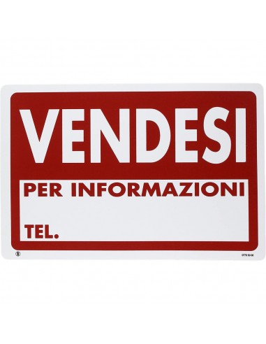  TARGA SEGNALETICA VENDESI