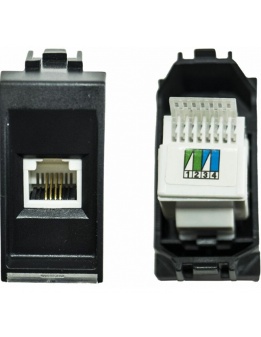 PRESA TELEF PLUG 6/4 NERA