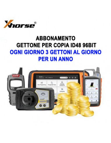 ABBONAMENTO GETTONE COPIA ID48 PER...