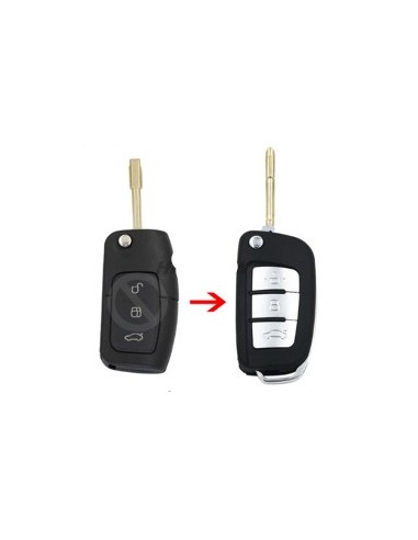 GUSCIO FORD COMPATIBILE 2 TASTI LAMA...
