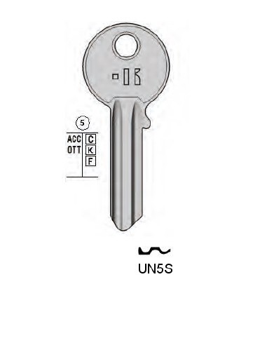 CHIAVE CILINDRO UNIVERSALE ACC UL051