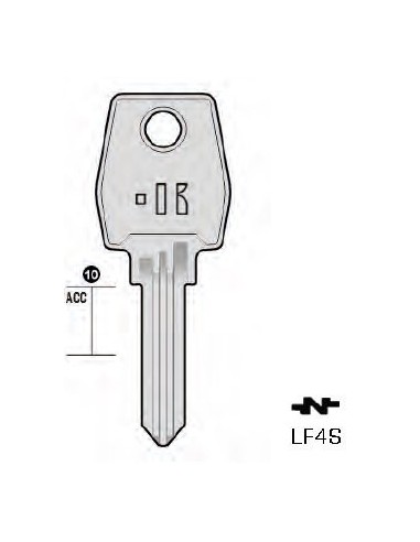 CHIAVE CILINDRO EURO-LOCKS ACC EU3