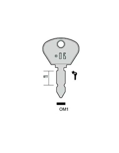 CHIAVE AUTO IVECO OTT OM1