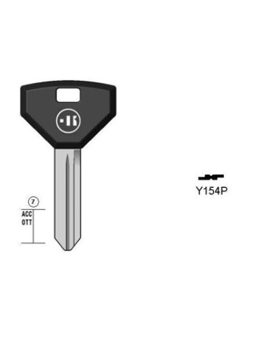CHIAVE AUTO CHRYSLER ACC T PLAST CY16P