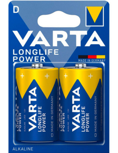 VARTA LONGLIFE POWER BLISTER 2PZ TORCIA