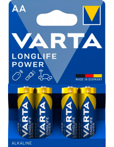 VARTA BATTERIA STILO LONGLIFE POWER 4PZ