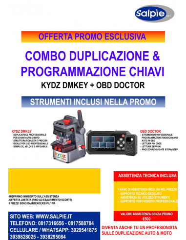 COMBO MACCHIANA DUPLICATRICE KYDZ DM...