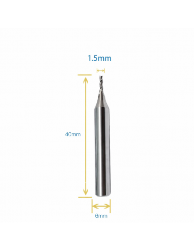 FRESA TAGLIO LASER 1.5 MM IN CARBURO...