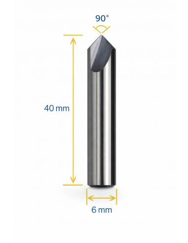 FRESA COMPATIBILE SILCA 01D Ø6MM 90°