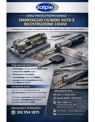 CORSO PROFESSIONALE SMONTAGGIO...