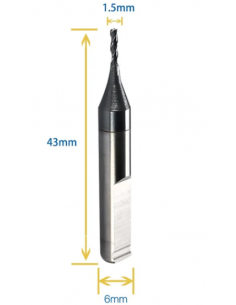 FRESA PUNTA 1.5MM PER...