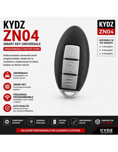 RADIOCOMANDO UNIVERSALE KYDZ ZN10