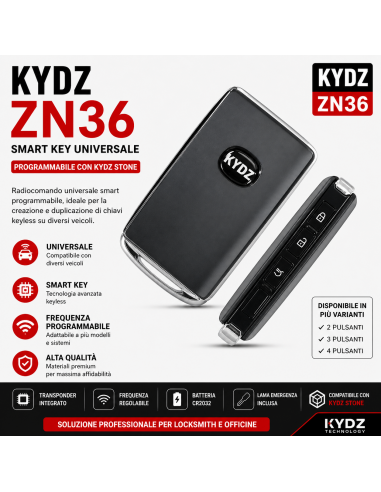 RADIOCOMANDO UNIVERSALE KYDZ ZN36