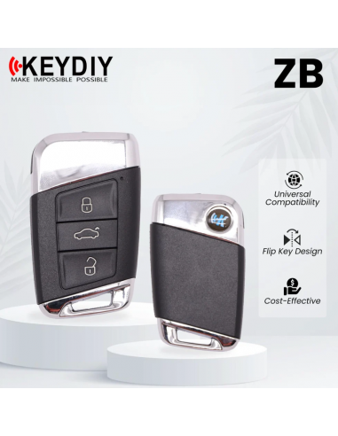 KEYDIY ZB17 3 TASTI KEYLESS GO...