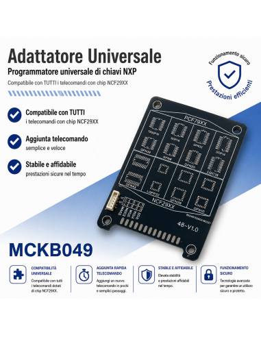 ADATTATORE NXP KILLER PER TELECOMANDI...