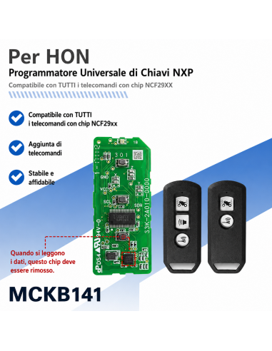 ADATTATORE NXP KILLER PER HONDA MOTO