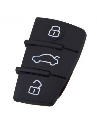 TASTO 3 BOTTONI IN GOMMA AUDI