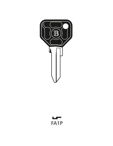 CHIAVE TESTA IN PLASTICA FIAT